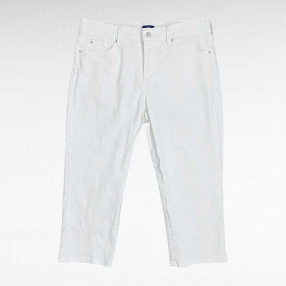 NYDJ Denim - NYDJ Women's Crisp White Cropped Jeans